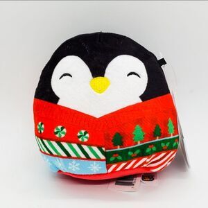 Squishmallow Luna the Penguin Christmas Holiday
